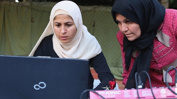 Palestinian women left job on settlement to work as DJs